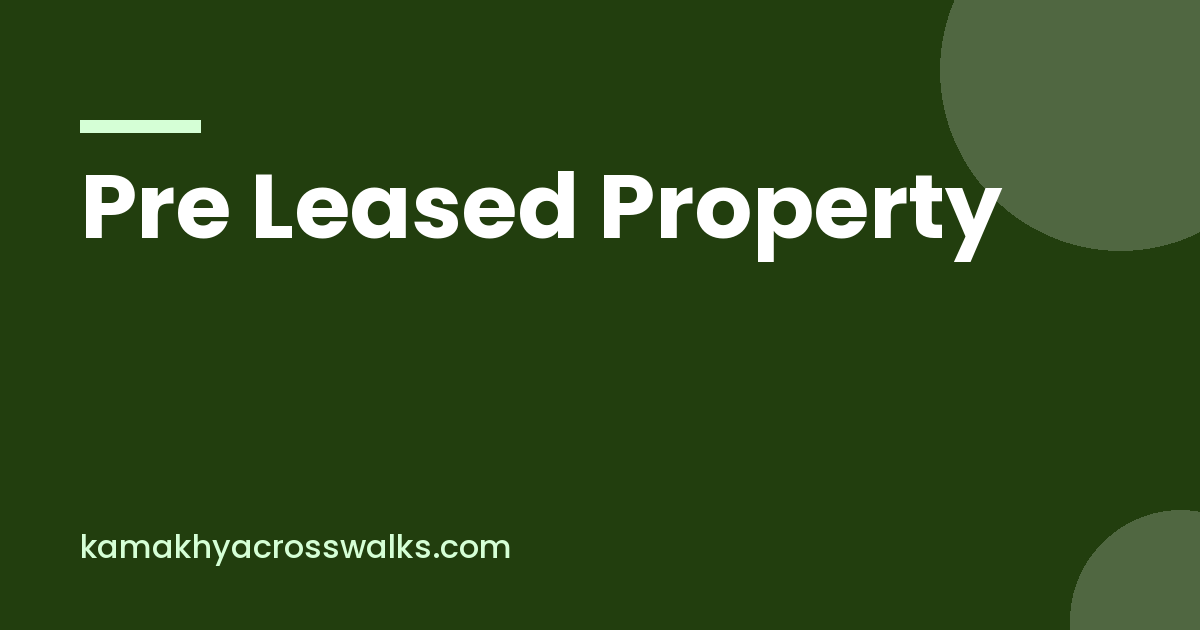 Investor and tenant inside a pre leased commercial shop in Greater Noida