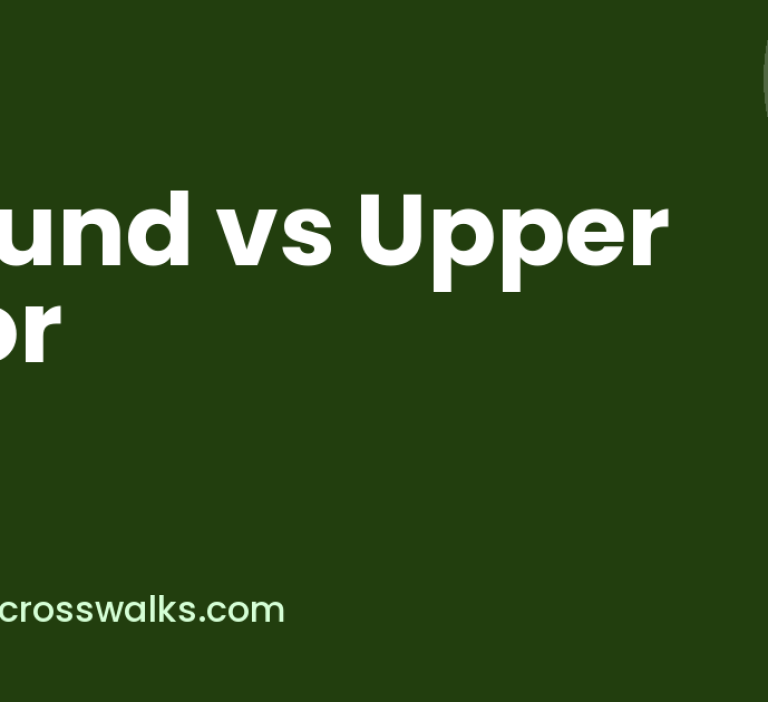 Ground floor shop vs upper floor shop in a multi-level hi-street building